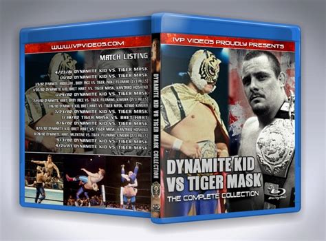 IVP Videos : Best of Dynamite Kid vs. Tiger Mask (Blu-Ray with Cover Art)