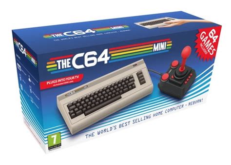 Commodore C64 Mini Games Console And Mini PC Launches March 29th For ...