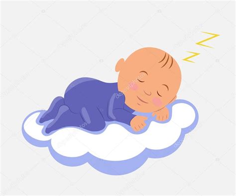 Baby Sleeping On Cloud Stock Vector Image By ©aurora72 91513130