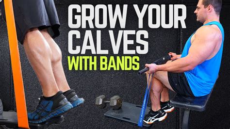 Sculpt Your Calves With Resistance Bands Ultimate Calf Workout Youtube