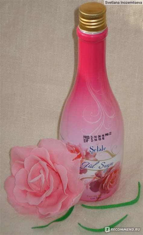 Тоник Selale Eau de Rose Розовый - «Для изготовления тоника ...
