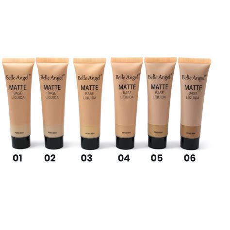 BASE LIQUIDA MATTE B110 BELLE ANGEL Shopee Brasil