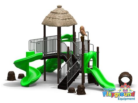 Kids Playgrounds | Spiral Slide Playground Structure ...