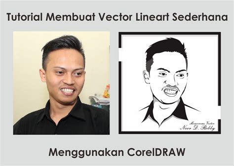 Tutorial Membuat Vector Lineart Sederhana Menggunakan CorelDRAW MP