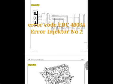 Edc Iveco Error Code Dtc Youtube