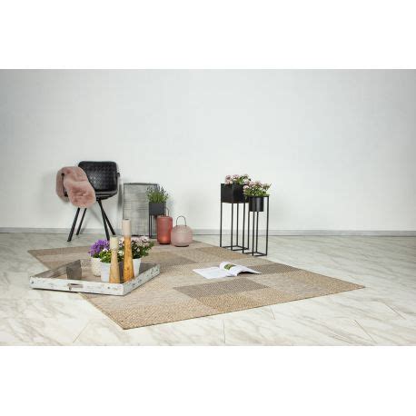 Tapis G Om Trique Plat Ext Rieur Et Int Rieur Effet Sisal Lille