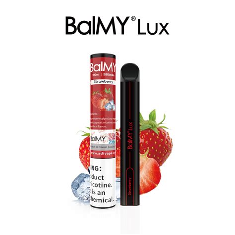 Balmy Lux 800 Disposable Ecig Ecigar 550mAh Battery Disposable Vape