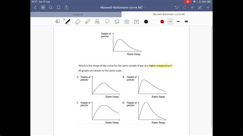 Ib Chemistry Topic 6 Chemical Kinetics Maxwell Boltzmann Curve