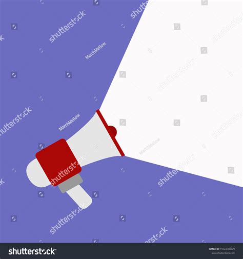 Vektor Stok Megaphone Announcement Sign Symbol Icon Tanpa Royalti 1966434829 Shutterstock