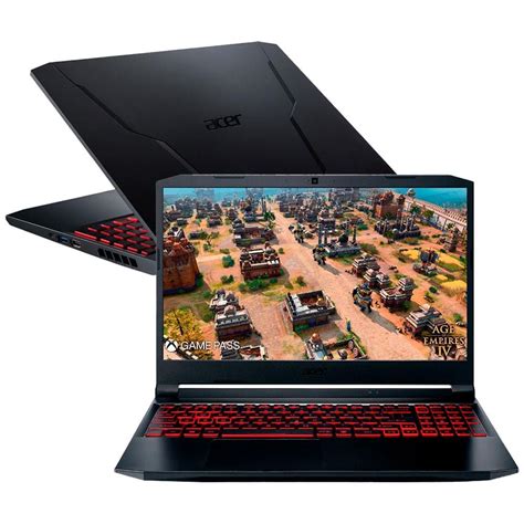 Notebook Gamer Acer Nitro 5 AN515 55 59T4 Intel Core I5 10300H 8GB