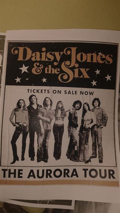 Daisy Jones The Six Poster Daisy