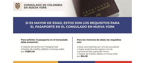 Requisitos Para Pasaporte En El Consulado De Colombia Todo Lo Que