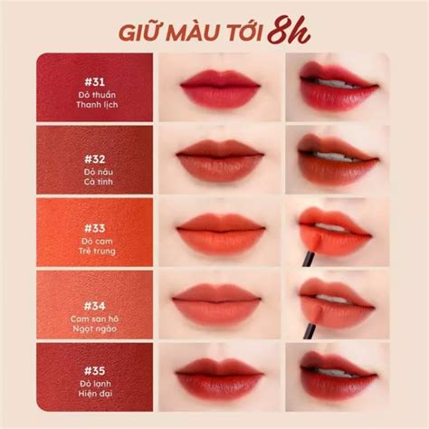 Top10 Son lì lâu trôi chính hãng chưa bao giờ hết HOT