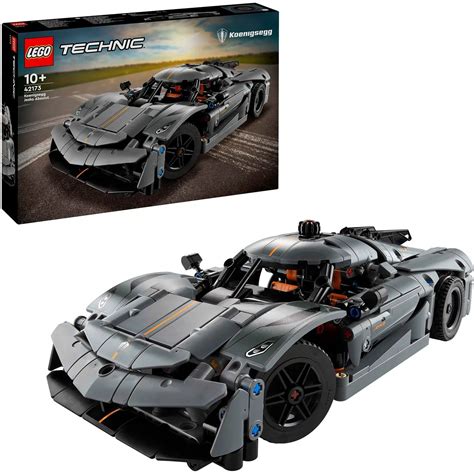 LEGO Technic 42173 Koenigsegg Jesko Absolut Grey Hypercar Officially