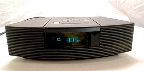 Bose Wave Radio And Cd Player Alarm Clock Awrc 1g Tested Works No Remote Ebay