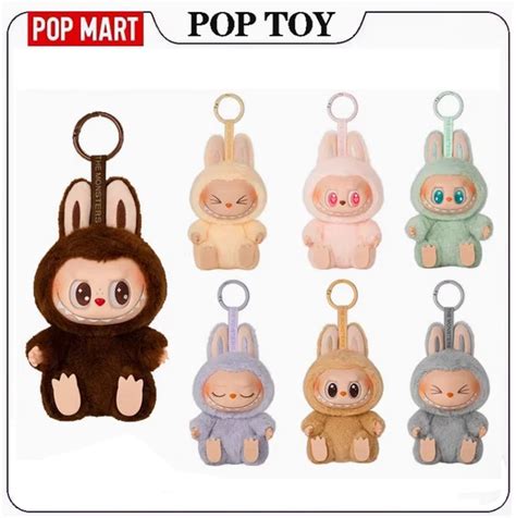 POP MART Labubu The Monsters Have A Seat Plush Doll Hot Figure Toy Keychain EUR