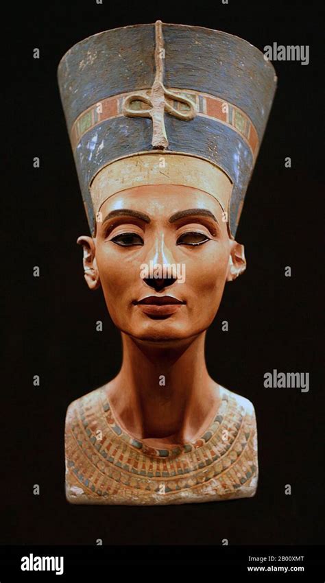 Egipto Nefertiti 1370 AC c 1330 AEC Gran Reina del Faraón