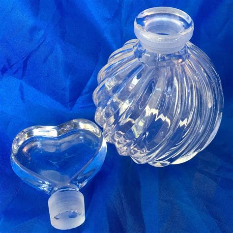 Shaped Glass Bottle Etsy