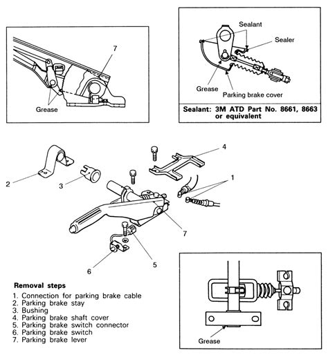 Repair Guides Parking Brake Brake Lever AutoZone