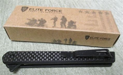 Umarex Schmales Einhand Klappmesser Taschenmesser Clip Ef Elite Force