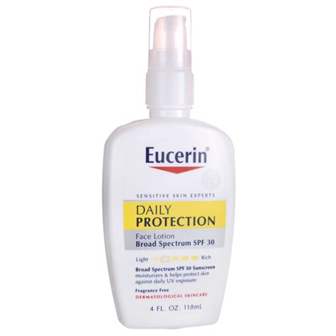 Eucerin Daily Protection Moisturizing Face Lotion Spf 30 4 Fl Oz Lotion