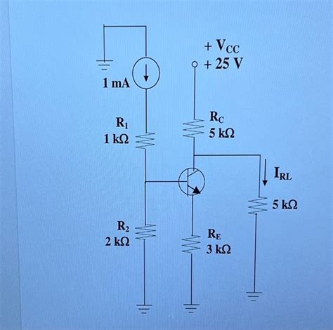 Solved what is Vth 1 mA R₁ 1kΩ R₂ 2 ΚΩ Vac 25 V Rc 5 ΚΩ Chegg