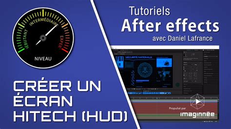 Cran Hitech Futuriste Hud Tutoriels After Effects En Fran Ais Youtube