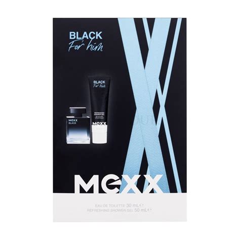 Mexx Black Man Zestaw Edt 30ml + 50ml Żel pod prysznic - Perfumeria ...