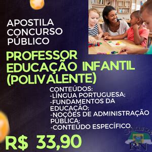 O Que É Polivalente Na Educação - Apostila Professor Educação Infantil (Polivalente)