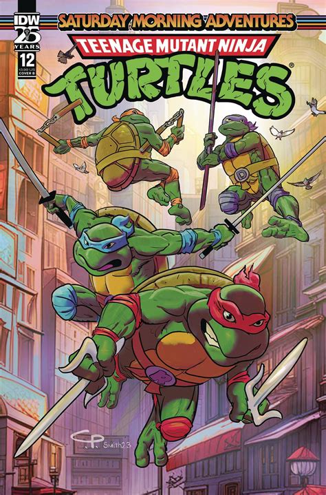 Feb Tmnt Saturday Morning Adv Cvr B Smith Previews World