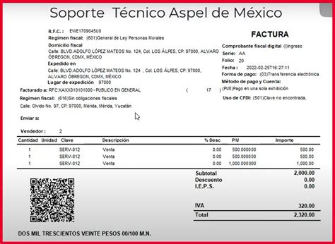 C Mo Elaborar Una Factura Global De Nota De Venta Portal De