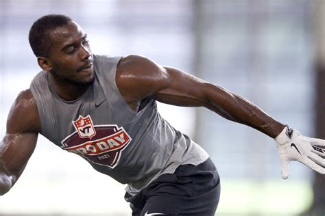 Divine Deablo Runs During Virginia Tech Pro Day Attended By Nfl