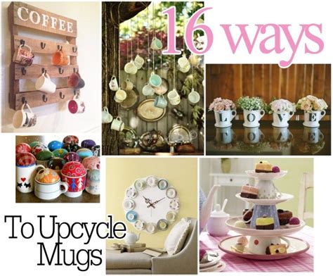 Ways To Upcycle Mugs Diy Coffee Mug Projects Upcycle Coffee Diy