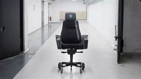 Volkswagen Norway Builds An Office Chair With Features Of A Car