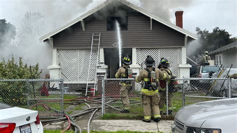 One Injured After House Fire In Central Fresno