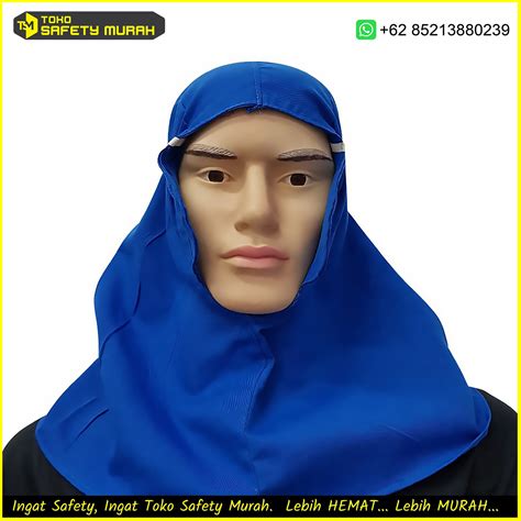 Kain Penutup Kepala Pelindung Kepala Kerudung Safety Hairnet Hair Cap