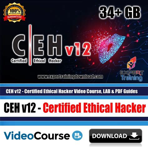 Ceh V12 Certified Ethical Hacker Video Course Lab And Modules Pdf Guides Expert Training