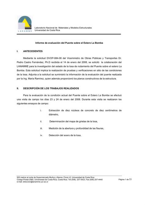 PDF Laboratorio Nacional De Materiales Y Modelos Estructurales