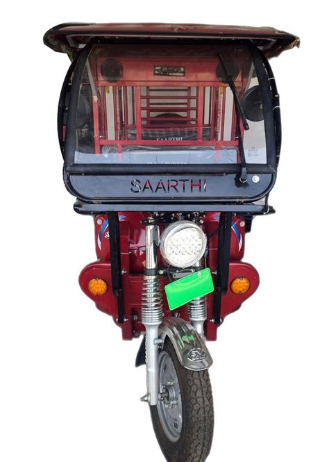 Saarthi Battery Plus E Rickshaw Vehicle Capacity Seater At Rs