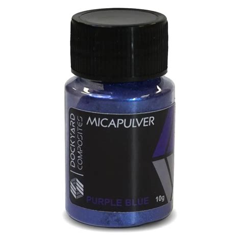 Purple Blue Mica Pulver Dockyard Composites