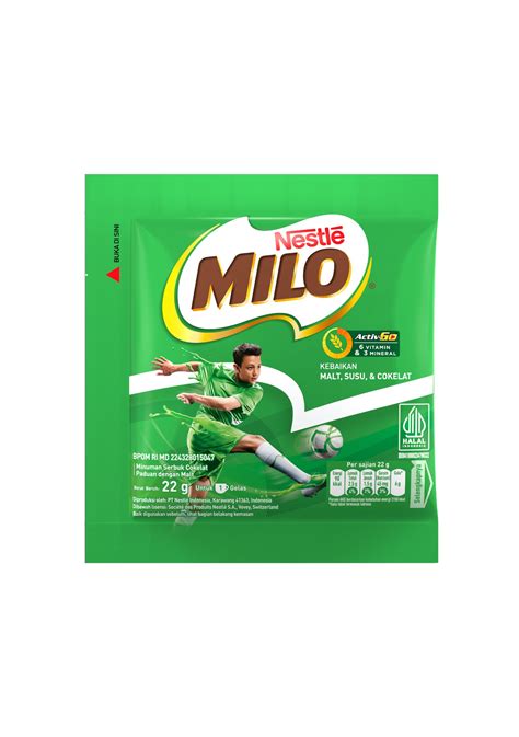 Produk Milo Sachet Activ Go 22g MILO Indonesia