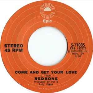 Redbone - Come And Get Your Love (1973, Pitman pressing, Vinyl) | Discogs