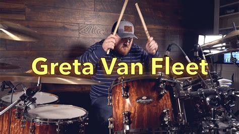 Greta Van Fleet Black Smoke Rising Drum Cover Youtube