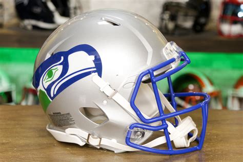 Seattle Seahawks Riddell Speed Authentic Helmet - 1983-2001 Throwback ...