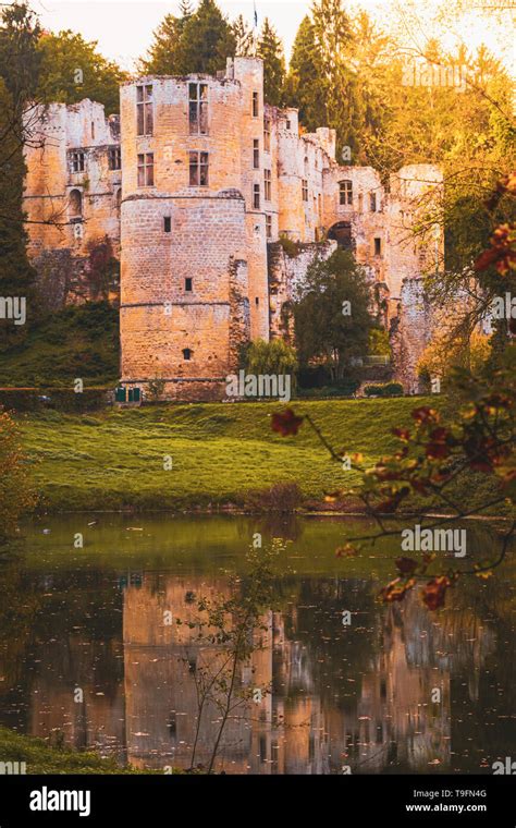 Beaufort castle in Luxembourg Stock Photo - Alamy