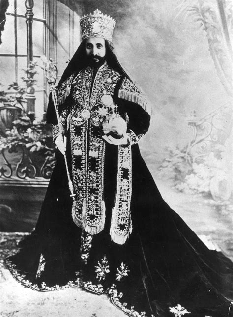 Emperor Haile Selassie 1st King Of Kings Lord Of Lords 23 July 1892