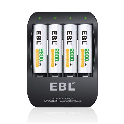 Buy Ebl Hours Battery Charger For Aa And Aaa Nimh Rechargeable