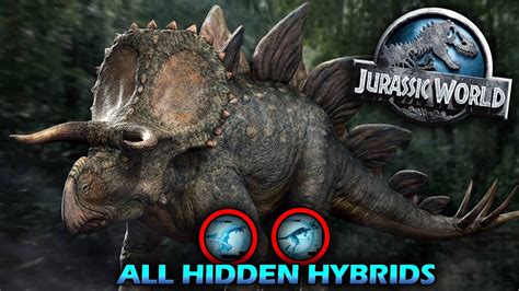 All The Hidden Jurassic World Hybrids We Never Got To See Youtube