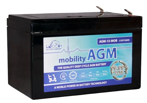 Leoch AGM 15 Mobility Battery 12V 15Ah Mobility Batteries