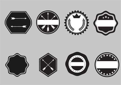 Free Badge Templates Vector 109034 Vector Art at Vecteezy